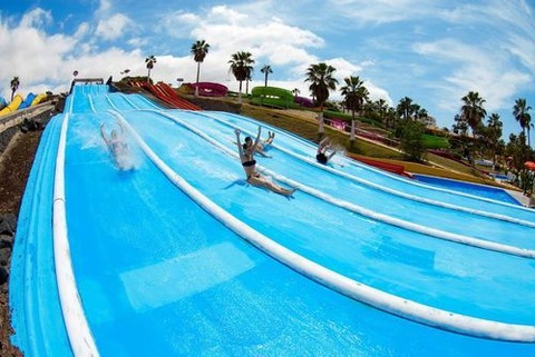 water-slide-in-the-summer